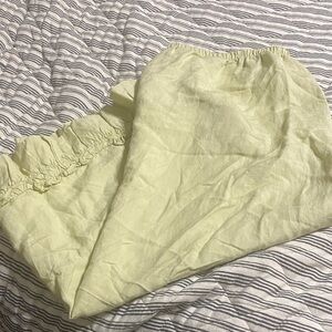 Harve Benard Women’s Linen Light Green Skirt